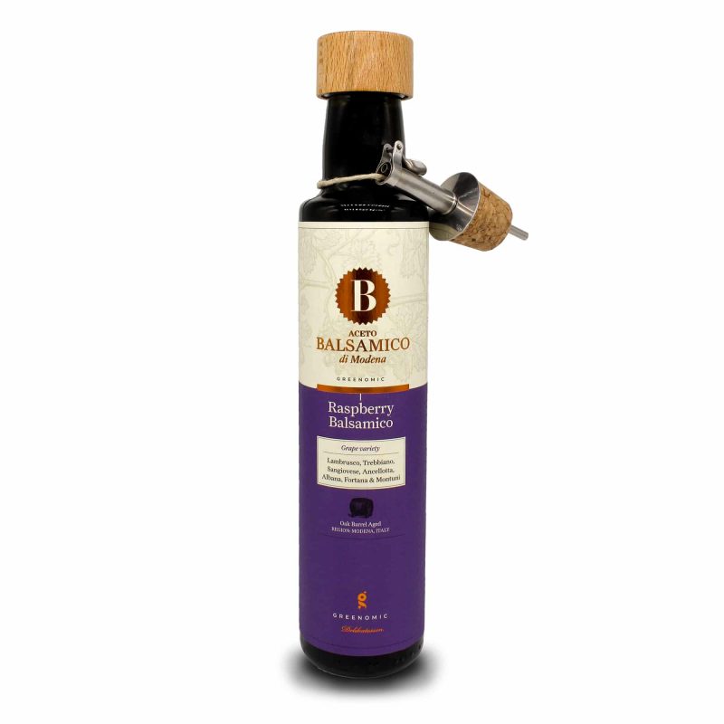 Greenomic Aceto Balsamico | Framboos 250ml 1 Greenomic Aceto Balsamico | Framboos 250ml
