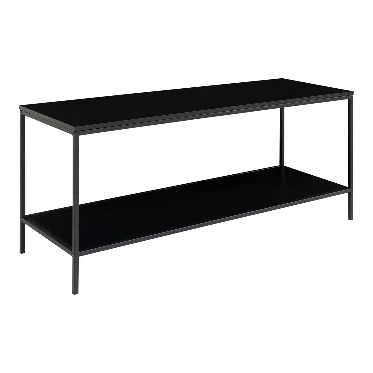Vita TV-meubel - zwart -100x36x45cm 3 Vita TV-meubel - zwart - 100x36x45cm