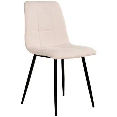Middelfart Eetkamerstoel - bouclƩ wit - set van 2 - House Nordic