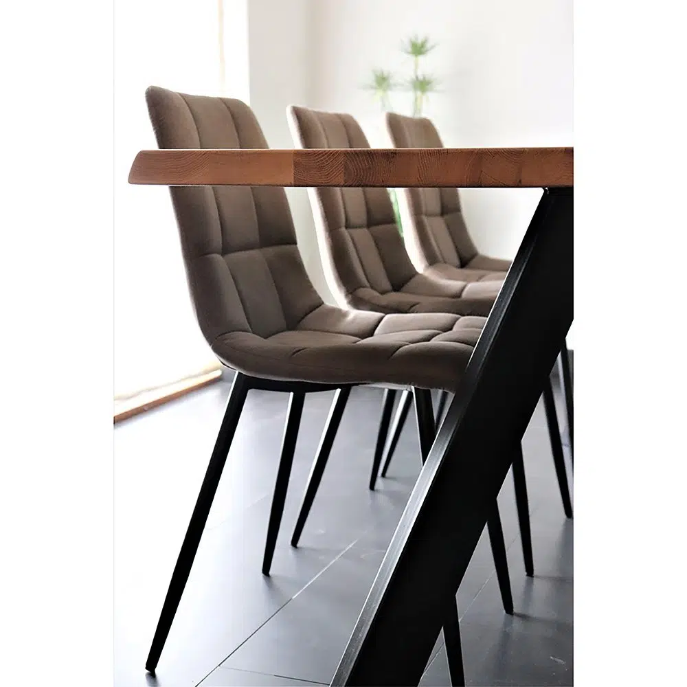 Middelfart Eetkamerstoel - lichtbruin - set van 2 - House Nordic 2 Middelfart Eetkamerstoel - lichtbruin - set van 2 - House Nordic