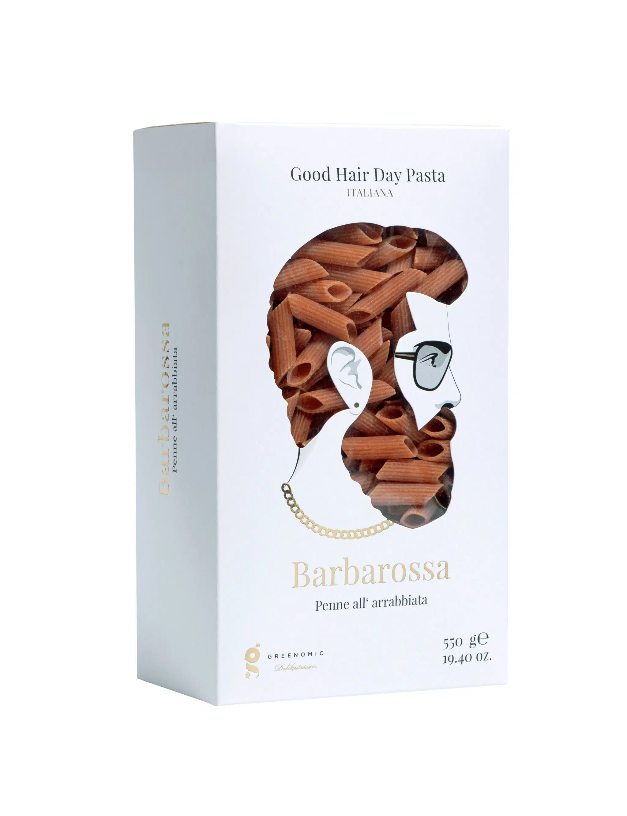 Good Hair Day Pasta Barbarossa Penne all´arrabbiata - 500gr 1 Good Hair Day Pasta Barbarossa Penne all´arrabbiata - 500gr