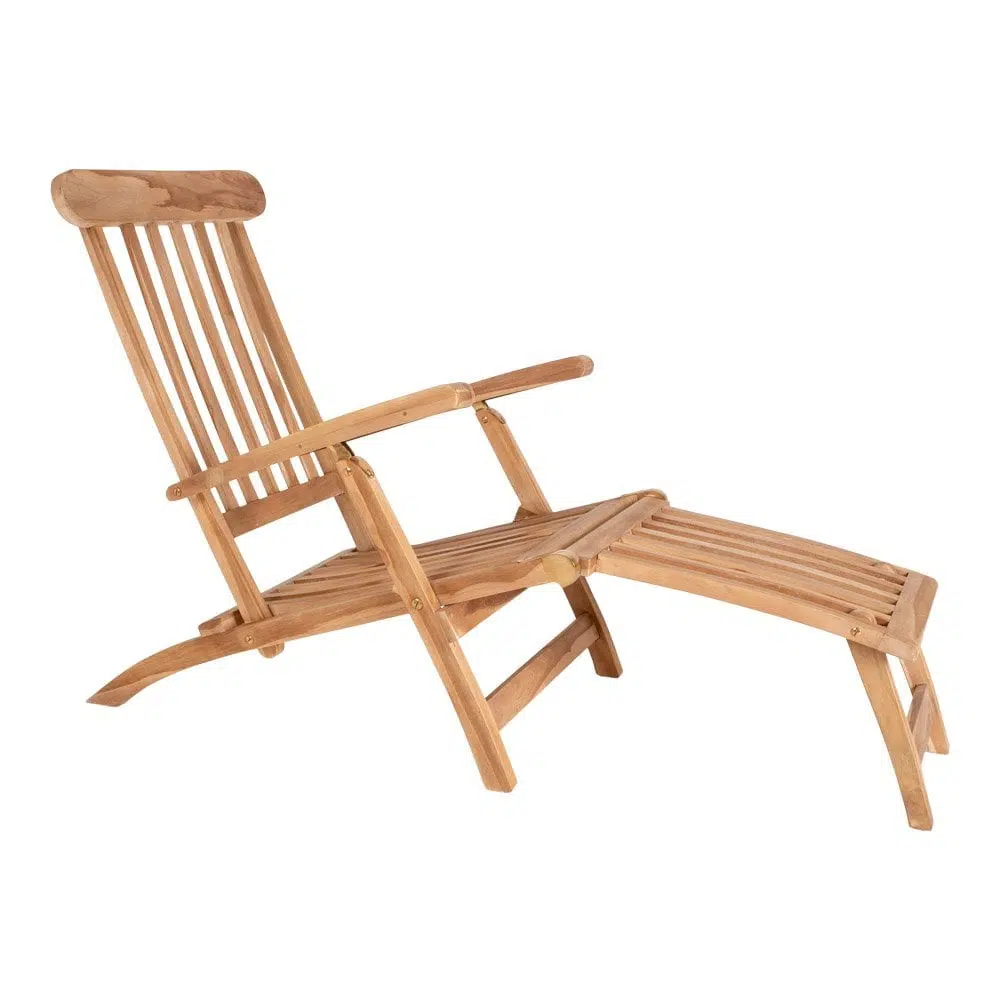 Arrecife Teakhouten ligstoel - 150x60x95 cm 4 Arrecife Teakhouten ligstoel - 150x60x95 cm
