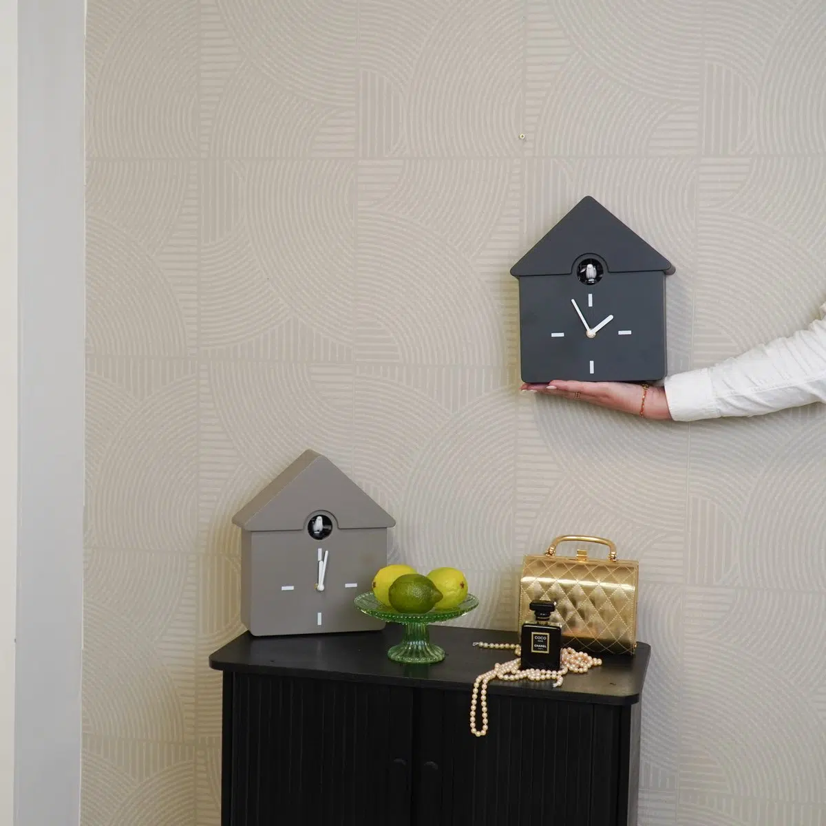 Koekoeksklok - taupe 5 Koekoeksklok - taupe