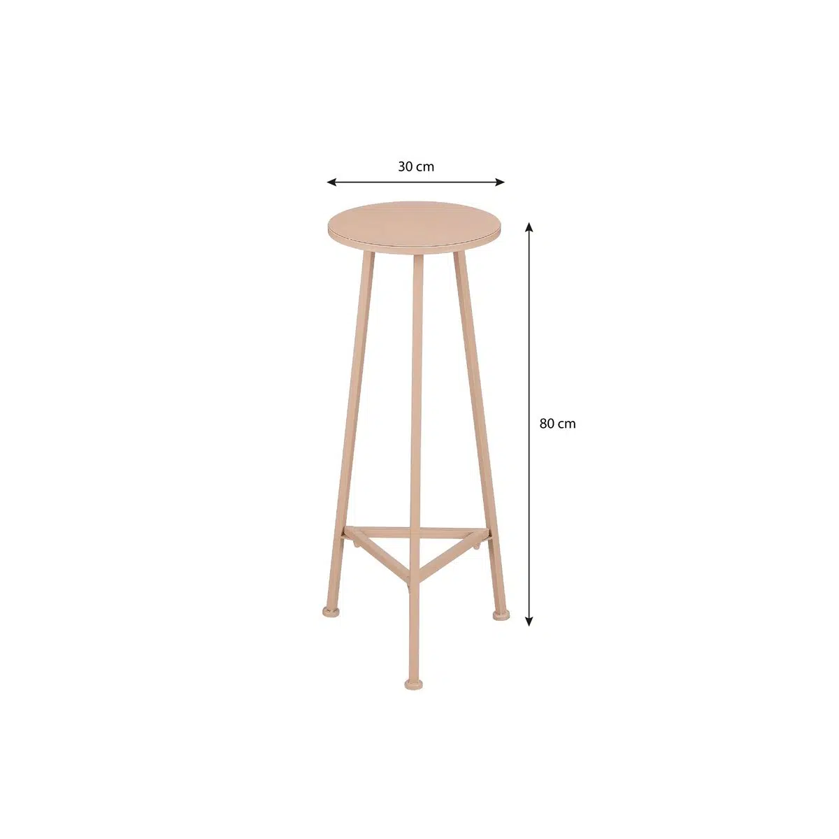 Adine Plantentafel - Metaal - Lichtroze 5 Adine Plantentafel - Metaal - Lichtroze