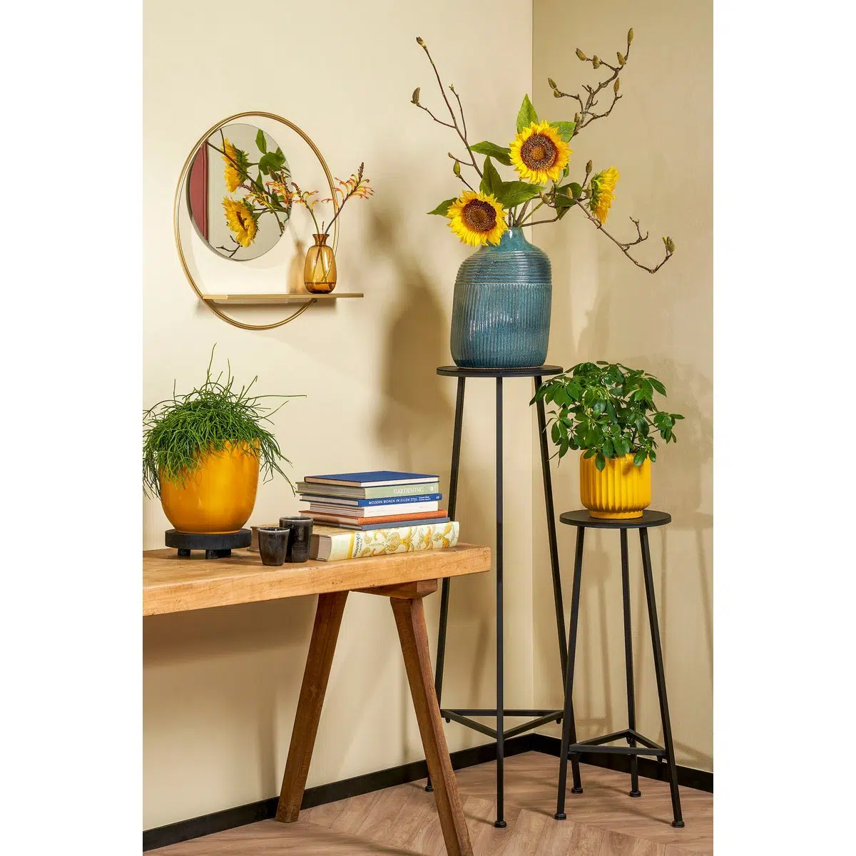 Adine Plantentafel - Metaal - Zwart 5 Adine Plantentafel - Metaal - Zwart