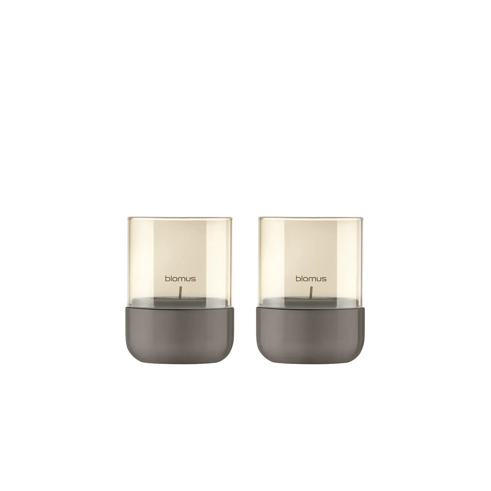 Blomus - Calma - Burned metal - XS - set van 2 2 Blomus - Calma - Burned metal - XS - set van 2