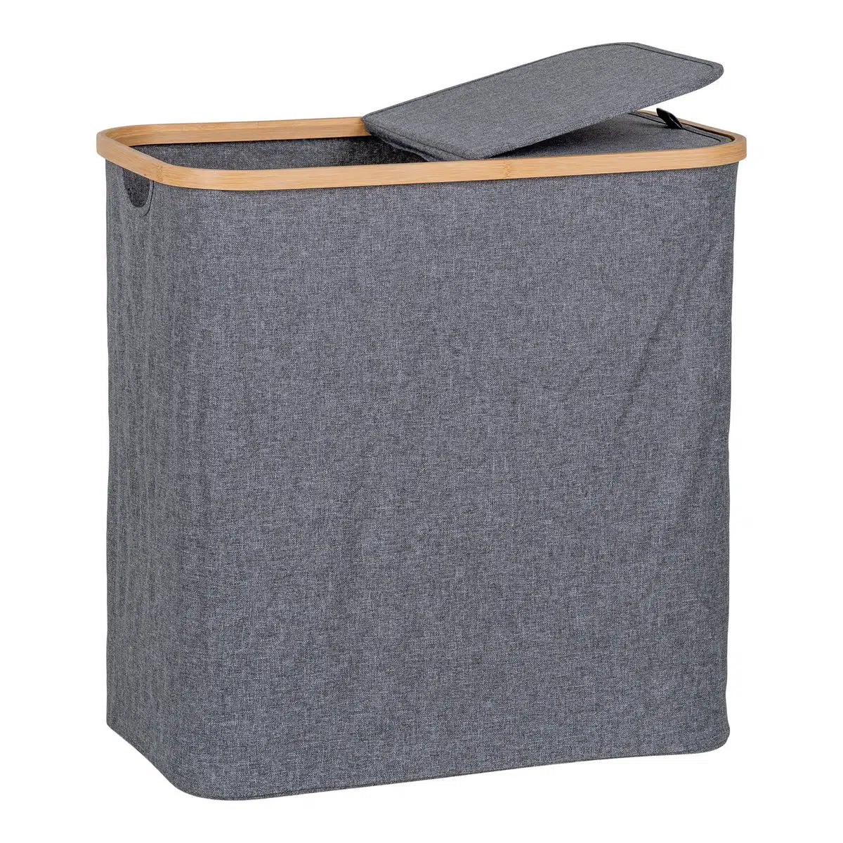House Nordic - Noto Wasmand - Donkergrijs - 54x33x54 cm 1 House Nordic - Noto Wasmand - Donkergrijs - 54x33x54 cm