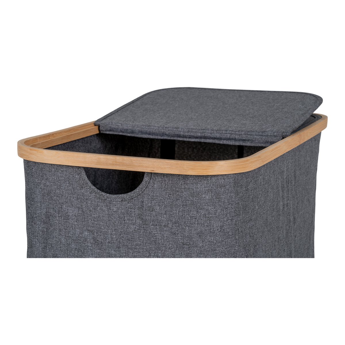 House Nordic - Noto Wasmand - Donkergrijs - 54x33x54 cm 5 House Nordic - Noto Wasmand - Donkergrijs - 54x33x54 cm