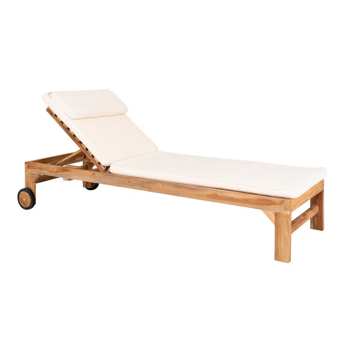 Andorra Kussen voor Ligstoel - Wit - 200x62x6 cm - House Nordic 2 Andorra Kussen voor Ligstoel - Wit - 200x62x6 cm - House Nordic