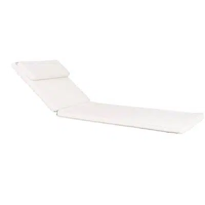 Andorra Kussen voor Ligstoel - Wit - 200x62x6 cm - House Nordic