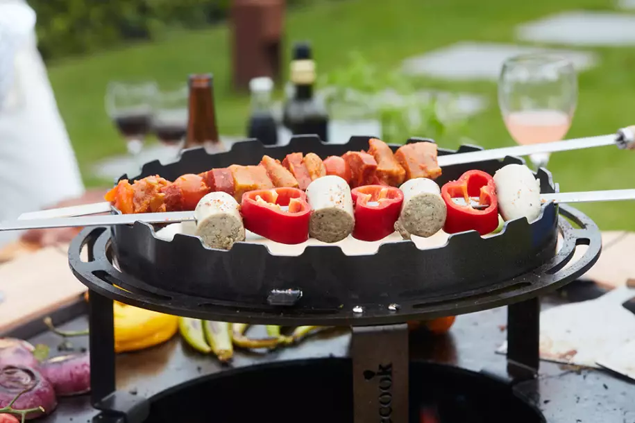 Barbecook Brochettehouder Ø 36 cm 4 Barbecook Brochettehouder Ø 36 cm