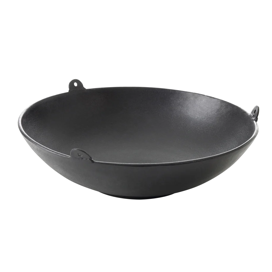 Junko wok uit gietijzer - diameter 37cm - Barbecook 1 Junko wok uit gietijzer - diameter 37cm - Barbecook