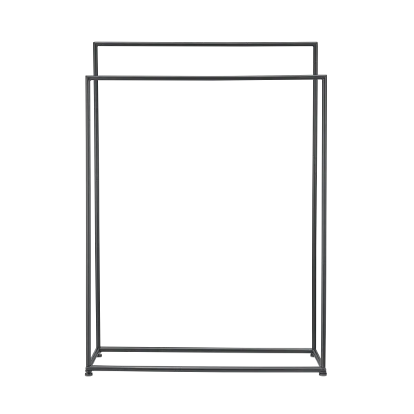 Handdoekrek - 86x60x18,5 cm - Modo - Zwart - Blomus 2 Handdoekrek - 86x60x18,5 cm - Modo - Zwart - Blomus