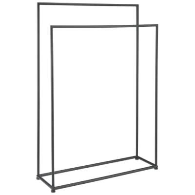 Handdoekrek - 86x60x18,5 cm - Modo - Zwart - Blomus