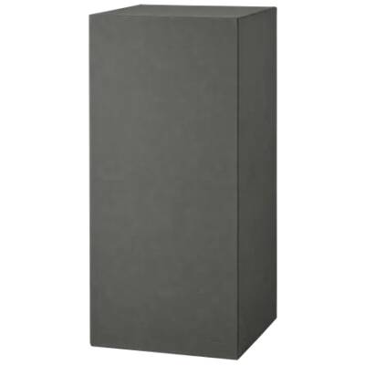 Blomus - Sokkel Sahlia - Pewter kunstleder - 76cm Hoog