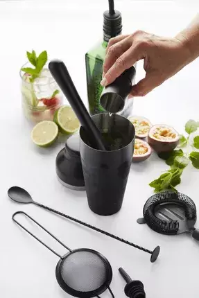 8-delige Cocktailset Zwart - Point-Virgule 2 8-delige Cocktailset Zwart - Point-Virgule
