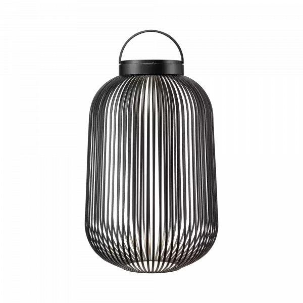 Blomus - Lito - Zwart - Herlaadbare LED lamp - Maat: L 5 Blomus - Lito - Zwart - Herlaadbare LED lamp - Maat: L