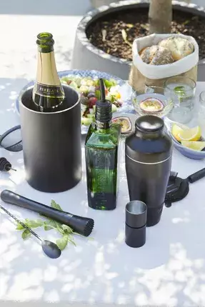 8-delige Cocktailset Zwart - Point-Virgule 3 8-delige Cocktailset Zwart - Point-Virgule