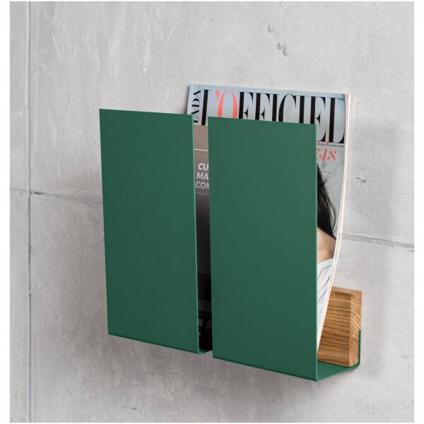 Muur tijdschriftenhouder Wings - Groen