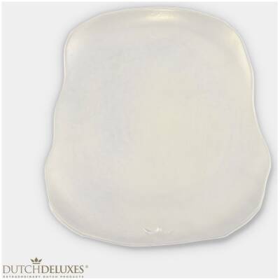 Dutchdeluxes - bord XL - Keramiek - Wit