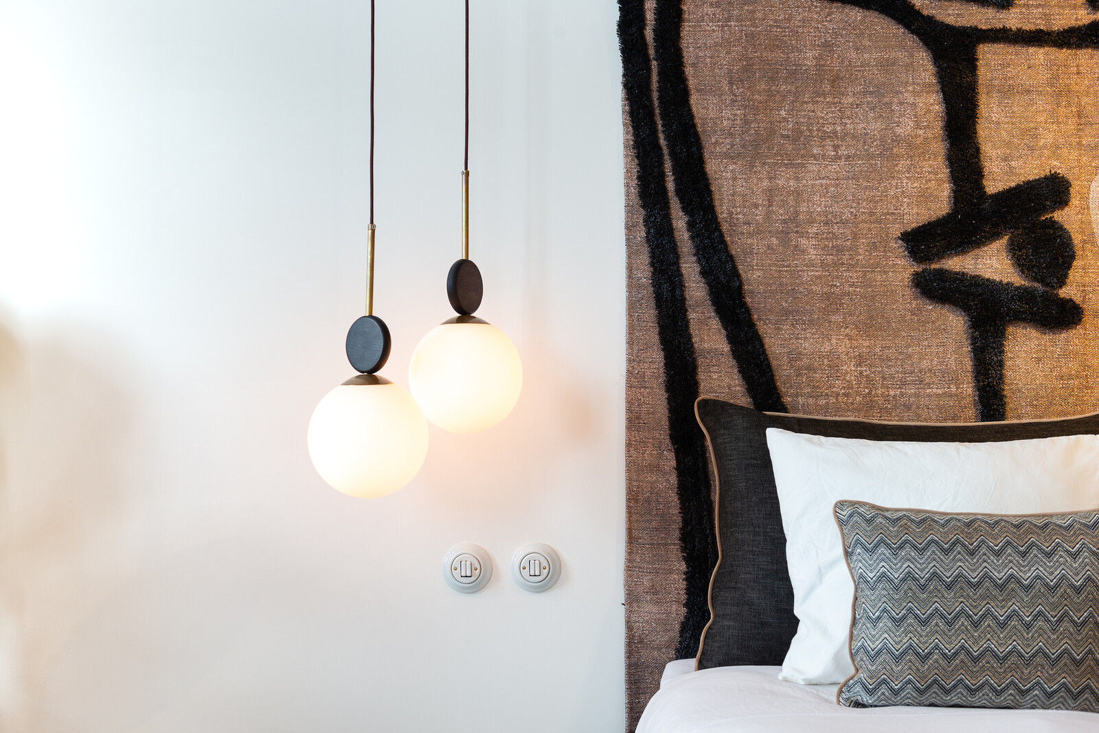 Plafondbevestiging verlichting spider - 2 hangers 5 Plafondbevestiging verlichting spider - 2 hangers