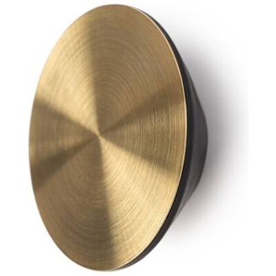 Rond wandhaakje 7x2cm - goud - Namuos