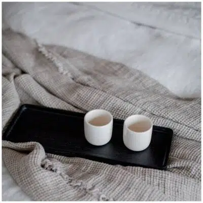 Keramisch espresso kopje - wit - Namuos