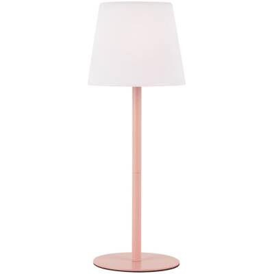 Leitmotiv tafellamp draadloos outdoor - roze