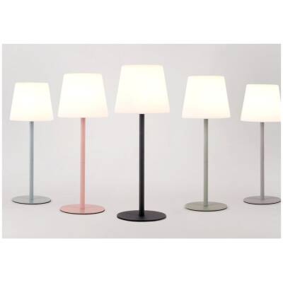 Leitmotiv tafellamp draadloos outdoor - grijs