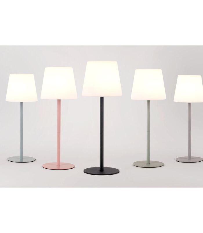 Leitmotiv tafellamp draadloos outdoor - grijs 4 Leitmotiv tafellamp draadloos outdoor - grijs