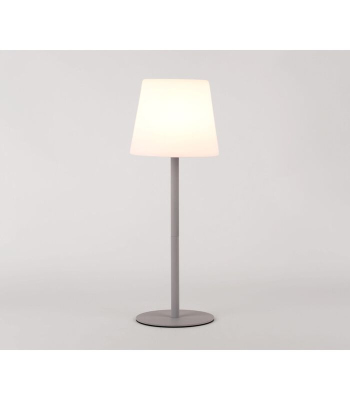 Leitmotiv tafellamp draadloos outdoor - grijs 3 Leitmotiv tafellamp draadloos outdoor - grijs
