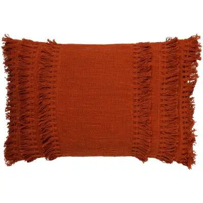 Fara - Sierkussen 40x60 cm Potter's Clay - oranje