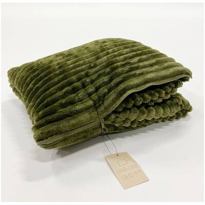 Textino Teresa - Plaid voor onderweg - Groen