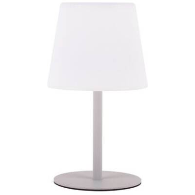 Leitmotiv tafellamp draadloos outdoor - grijs
