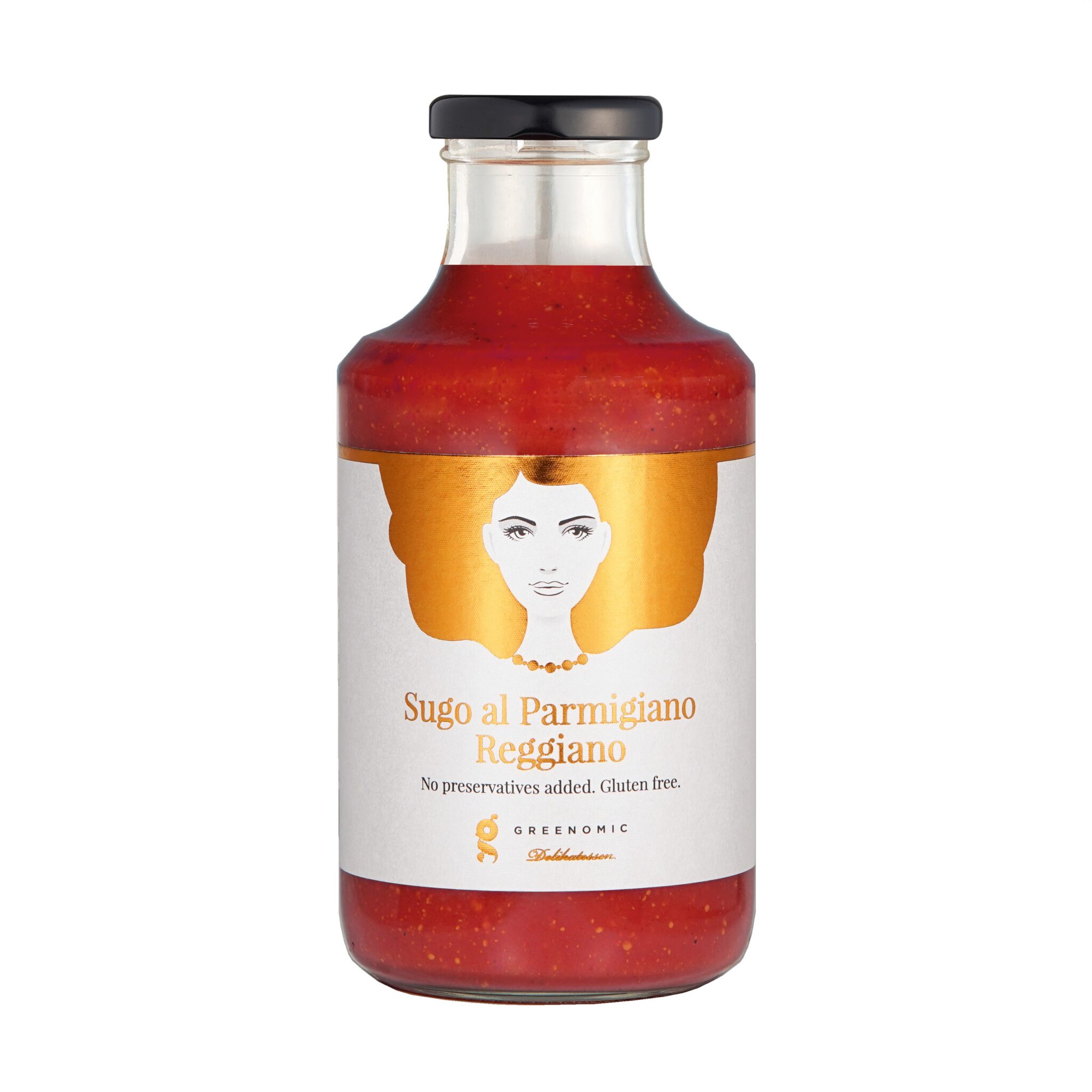 Greenomic Sugo al Parmigiano Reggiano - 500gr 1 Greenomic Sugo al Parmigiano Reggiano - 500gr