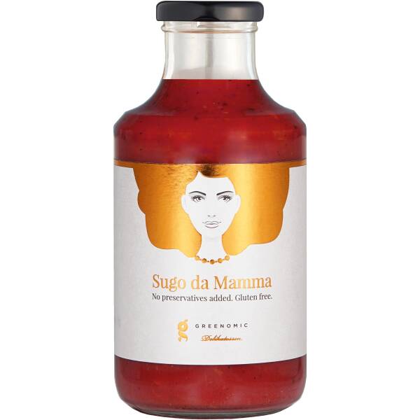 Eten en Drinken 1 Greenomic Sugo Da Mamma - 500gr