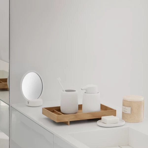 Blomus - Tafelspiegel - SONO - Wit 3 Blomus - Tafelspiegel - SONO - Wit