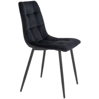Middelfart Eetkamerstoel - zwart - set van 2 - House Nordic