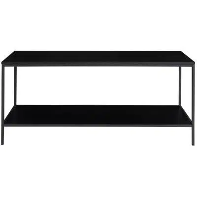 Vita TV-meubel - zwart - 100x36x45cm