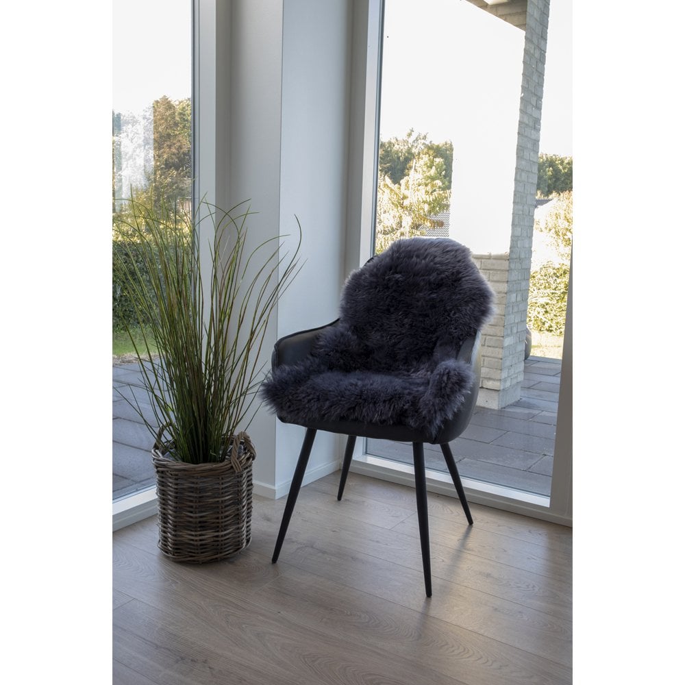 Vloerkleed - Lamsleer - Grijs 2 Vloerkleed - Lamsleer - Grijs
