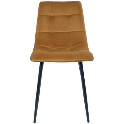 Middelfart Eetkamerstoel - mosterdgeel - set van 2 - House Nordic