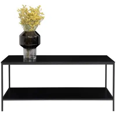 Vita TV-meubel - zwart - 100x36x45cm