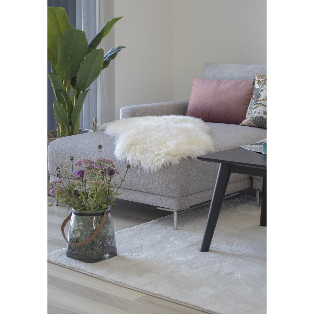 Vloerkleed - Lamsleer - Wit 2 Vloerkleed - Lamsleer - Wit
