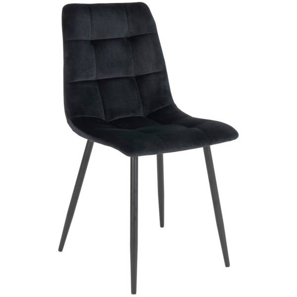 Middelfart Eetkamerstoel - zwart - set van 2 - House Nordic