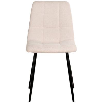 Middelfart Eetkamerstoel - bouclé wit - set van 2 - House Nordic