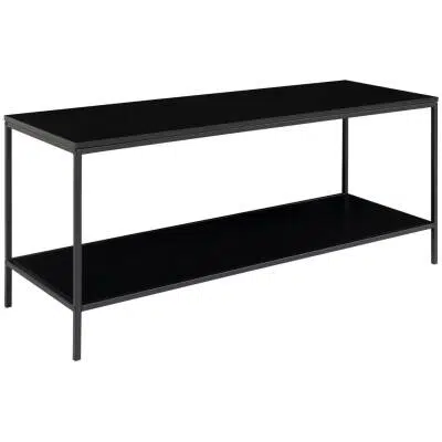 Vita TV-meubel - zwart - 100x36x45cm