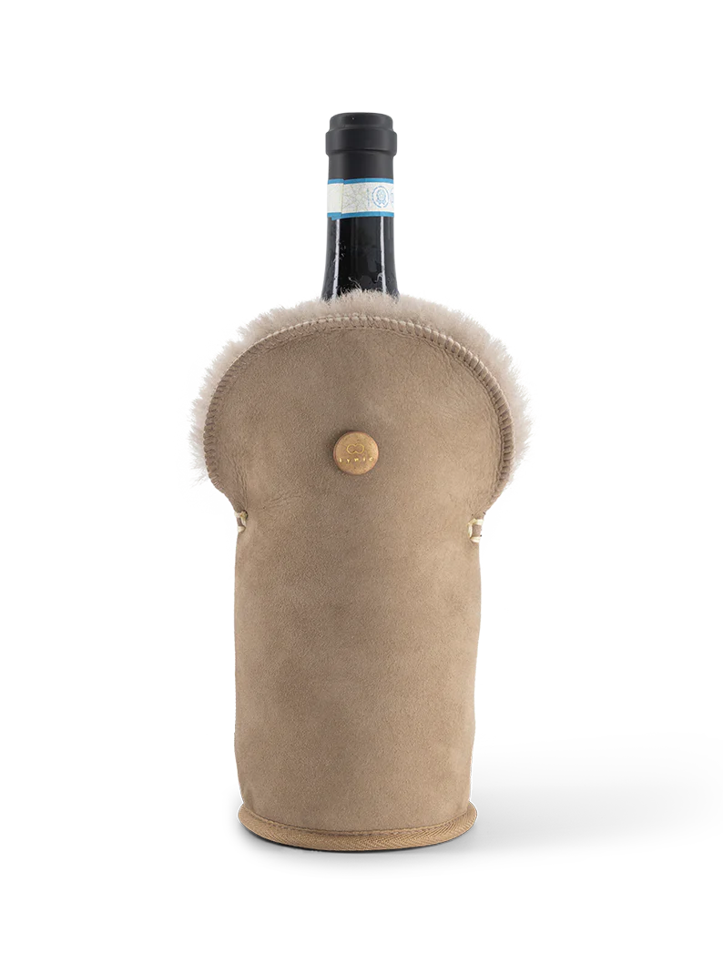 Kywie wijnkoeler - tulp - Stone Suede