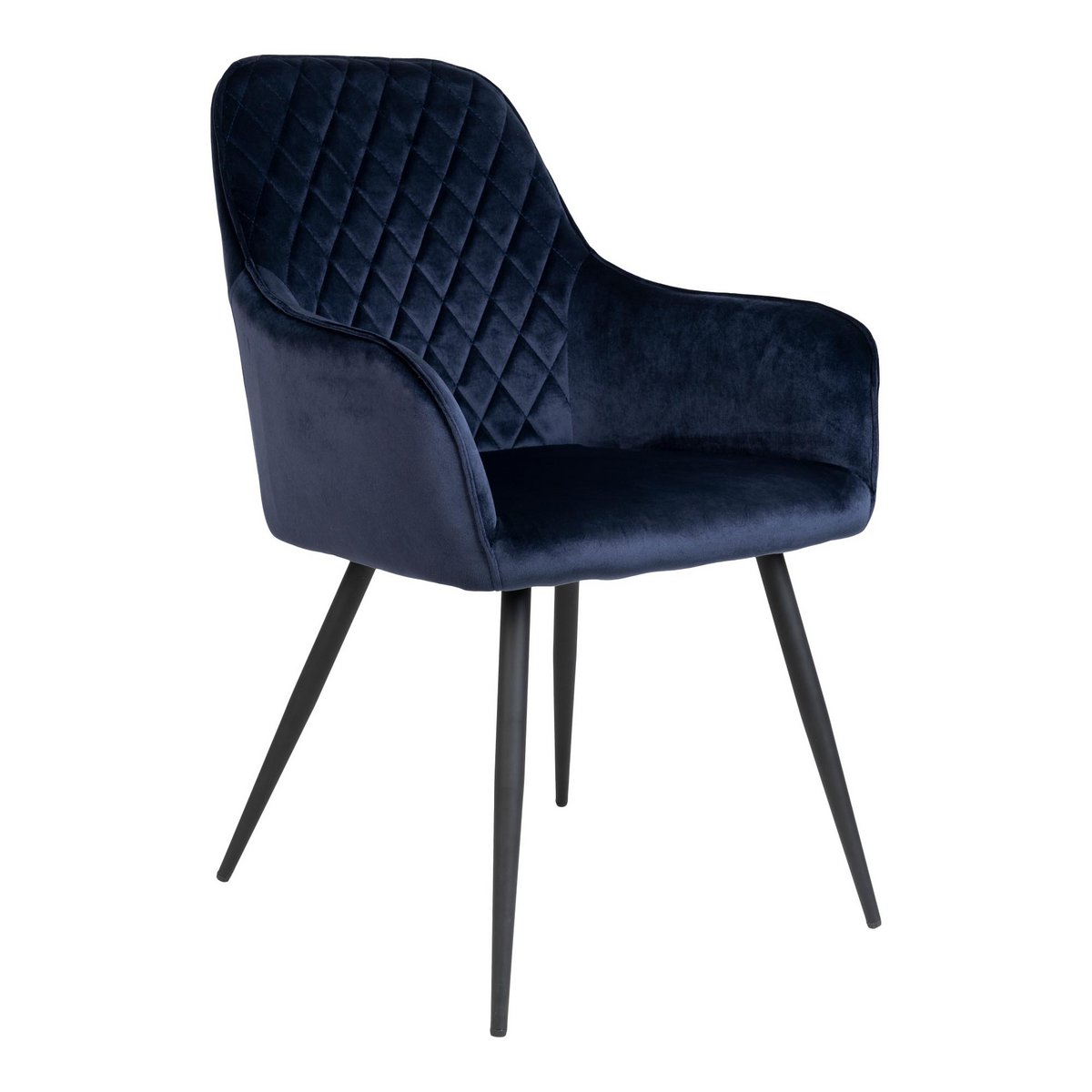 Harbo Eetkamerstoel - blauw - set van 2 - House Nordic 1 Harbo Eetkamerstoel - blauw - set van 2 - House Nordic