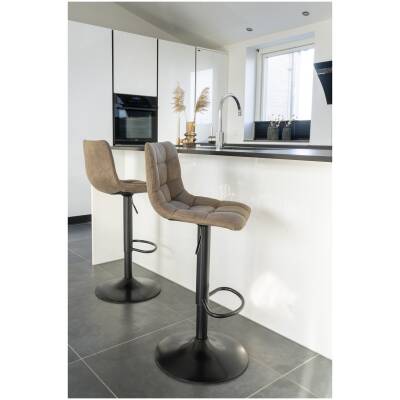 Middelfart Barstoel - Beige- set van 2 - House Nordic