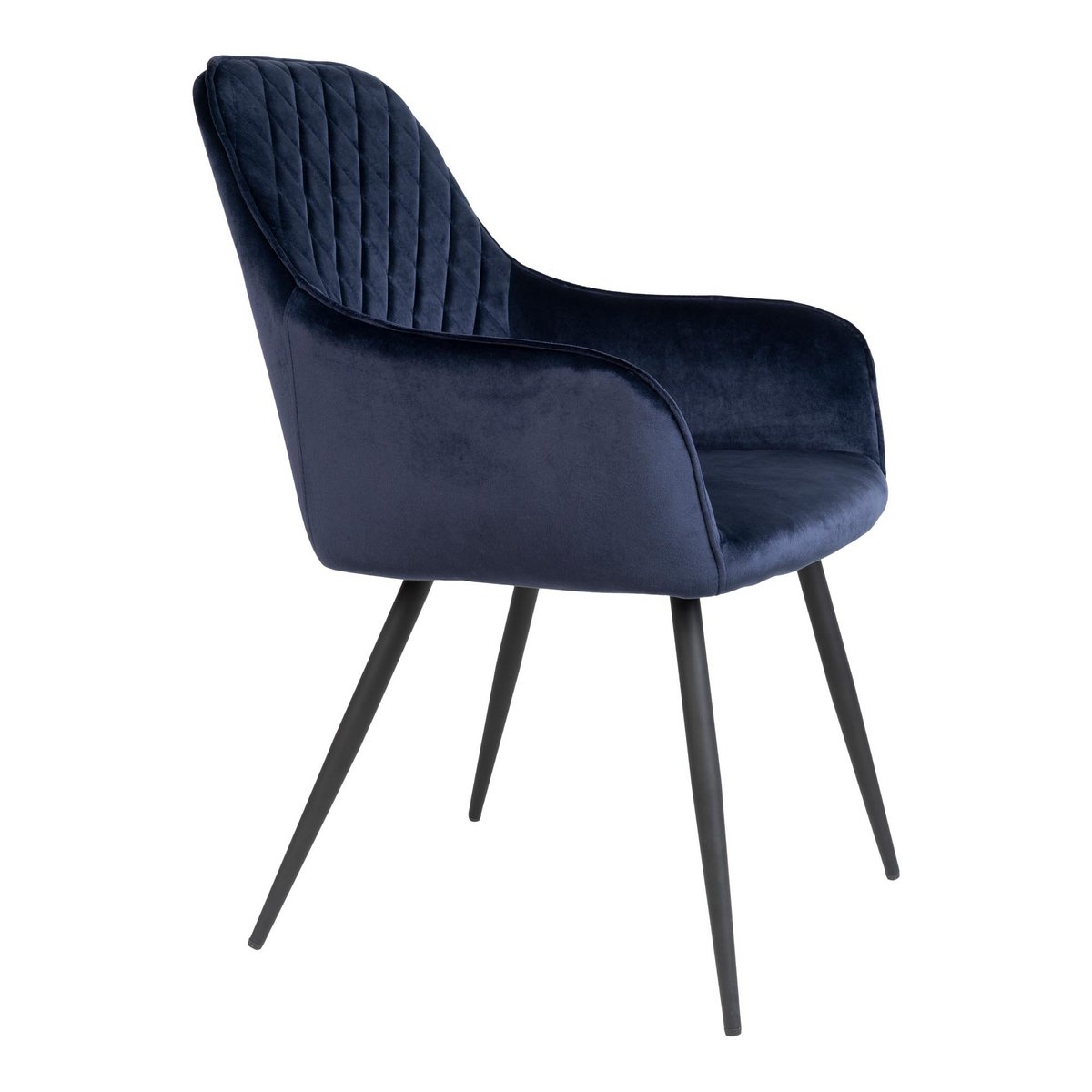 Harbo Eetkamerstoel - blauw - set van 2 - House Nordic 3 Harbo Eetkamerstoel - blauw - set van 2 - House Nordic